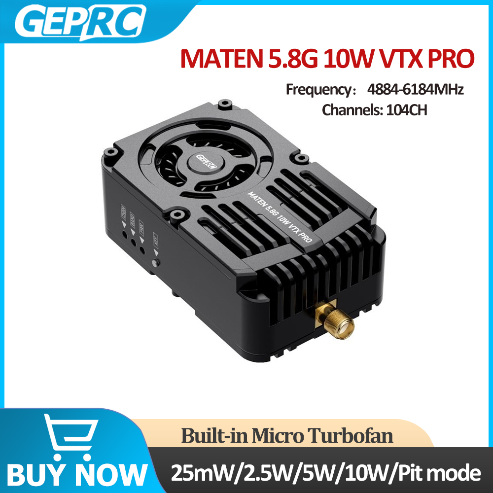 GEPRC MATEN 5.8G 10W VTX PRO 1 - Drone Racing Vtx recensione e prezzo