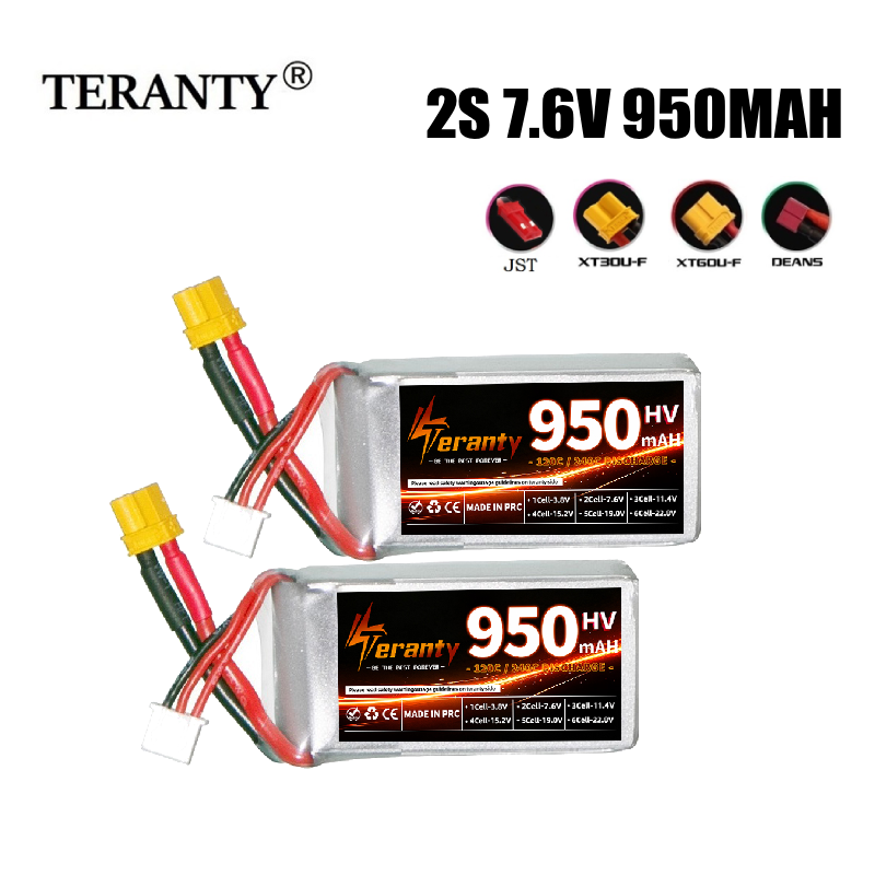 Batteria LiPo Teranty 2S HV 7. - Drone Racing Charger recensione e prezzo